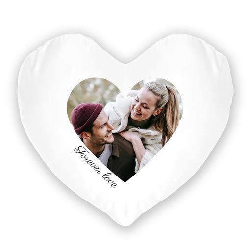 Personalized Heart-Shaped Photo Pillow MyCustomizedeu
